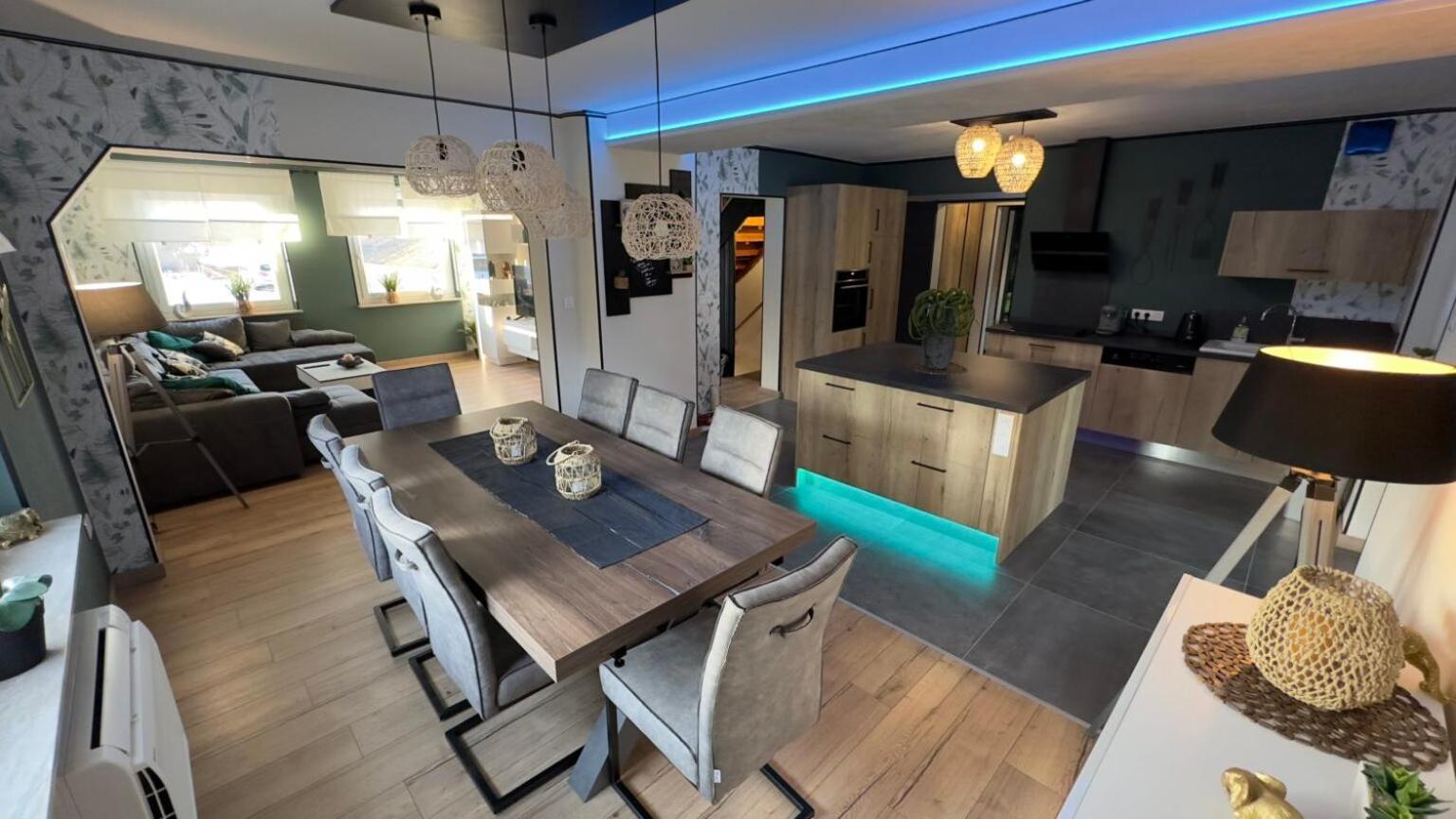 Maison Gite Chez Nounou Sauna Jacuzzi Jardin Arbore Etting Eksteriør bilde