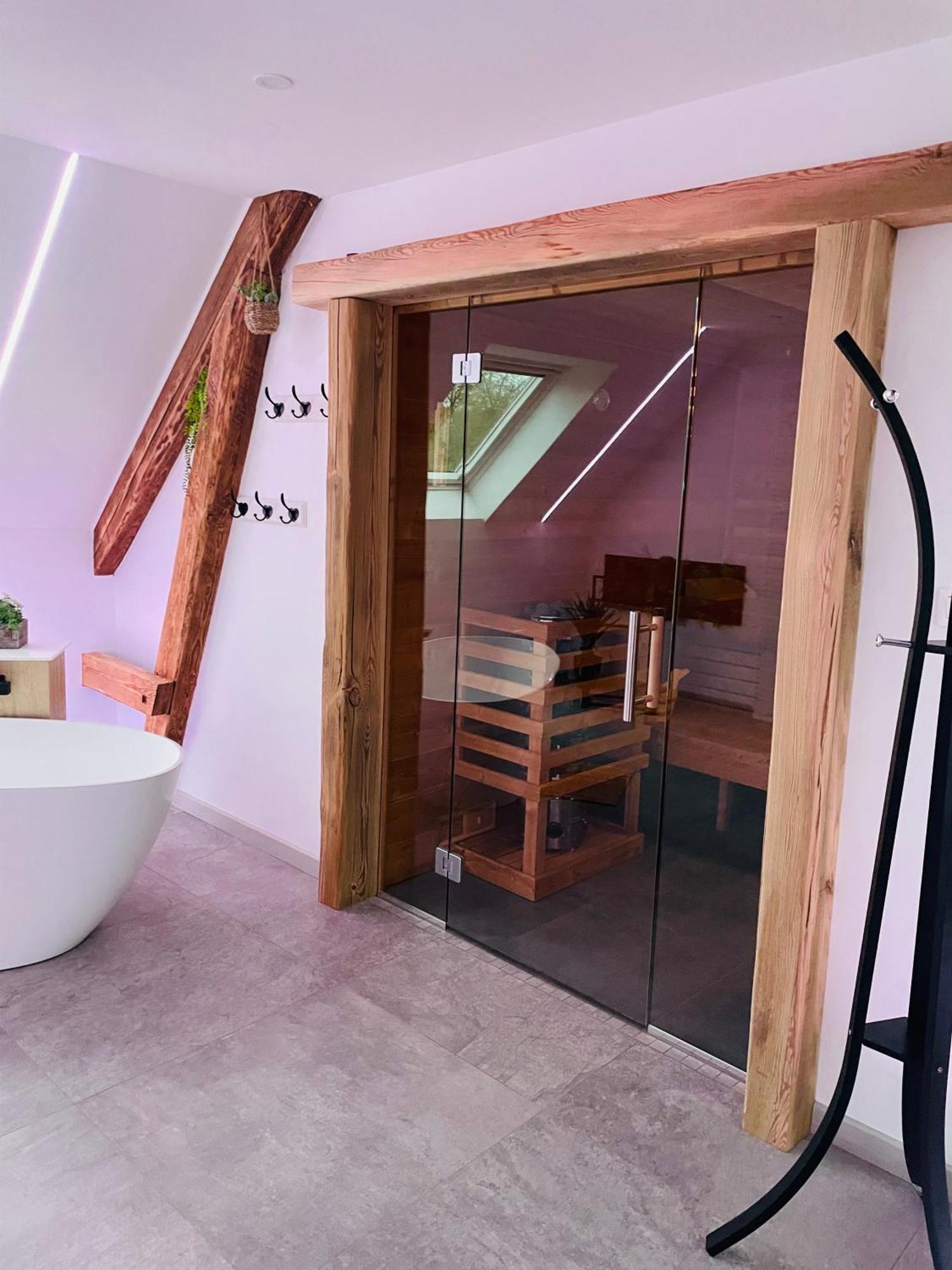 Maison Gite Chez Nounou Sauna Jacuzzi Jardin Arbore Etting Eksteriør bilde
