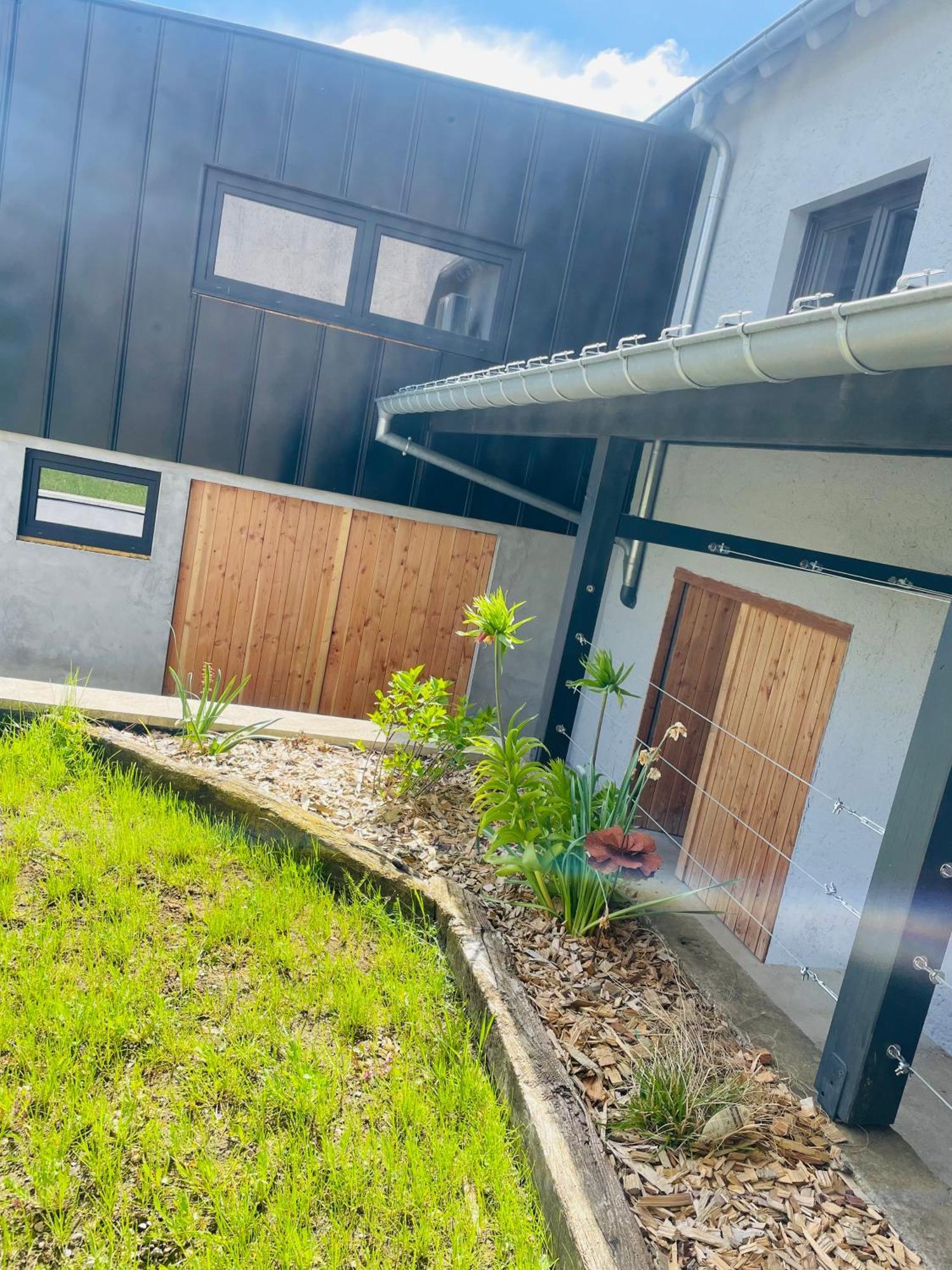 Maison Gite Chez Nounou Sauna Jacuzzi Jardin Arbore Etting Eksteriør bilde