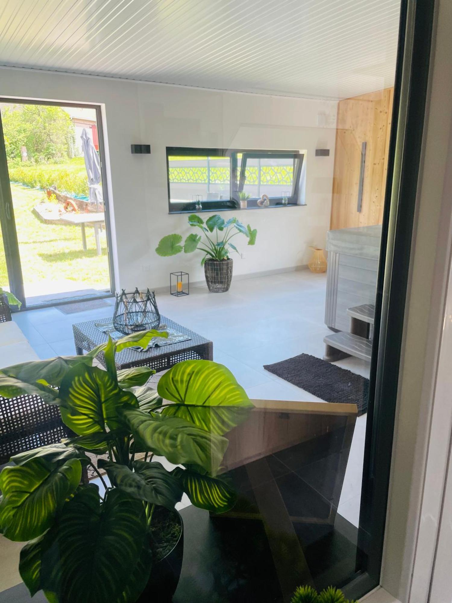 Maison Gite Chez Nounou Sauna Jacuzzi Jardin Arbore Etting Eksteriør bilde